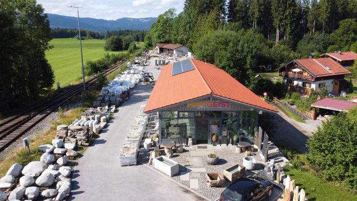 Ausstellung Hiergeist Natursteine für Haus und Garten